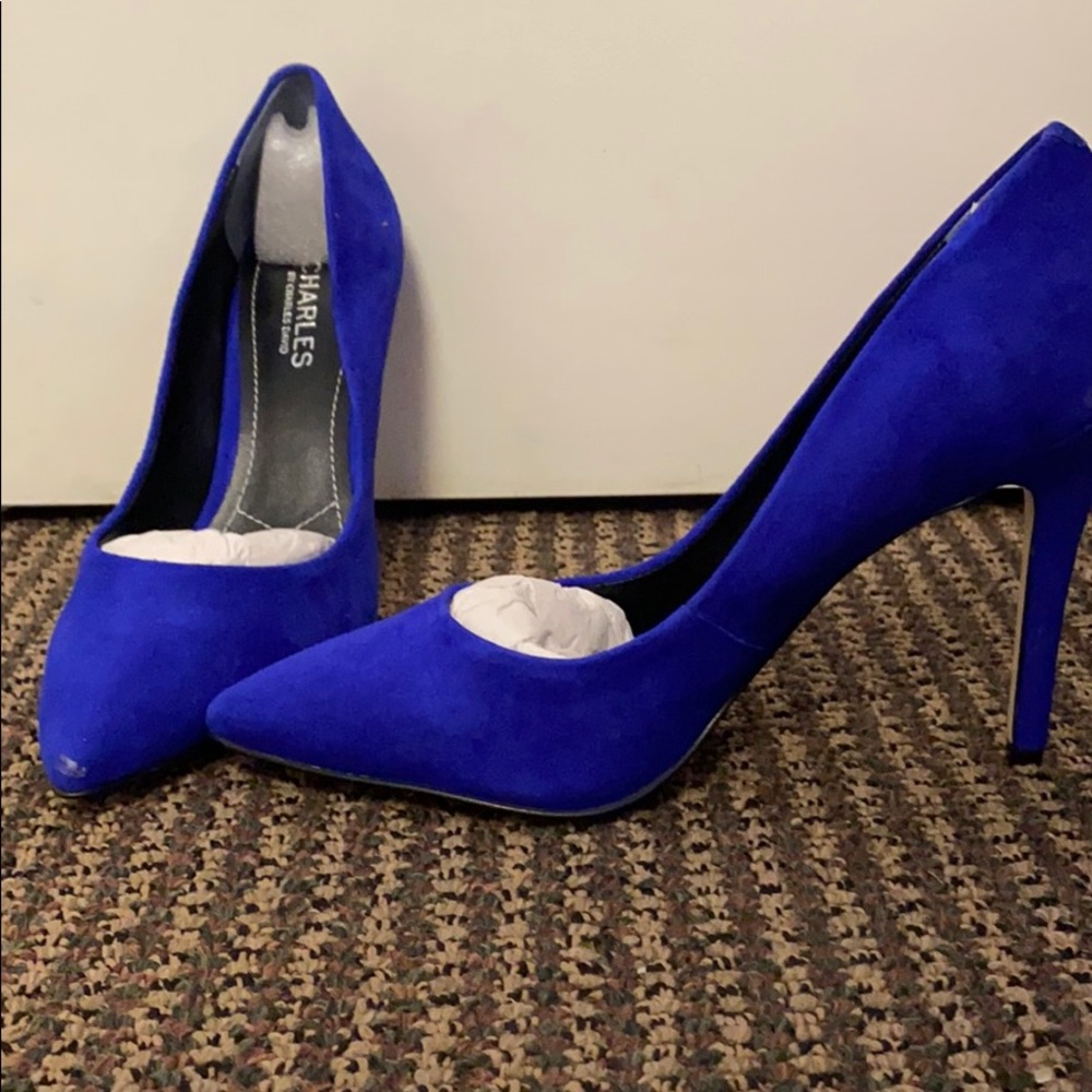 NWOT Blue Heels
